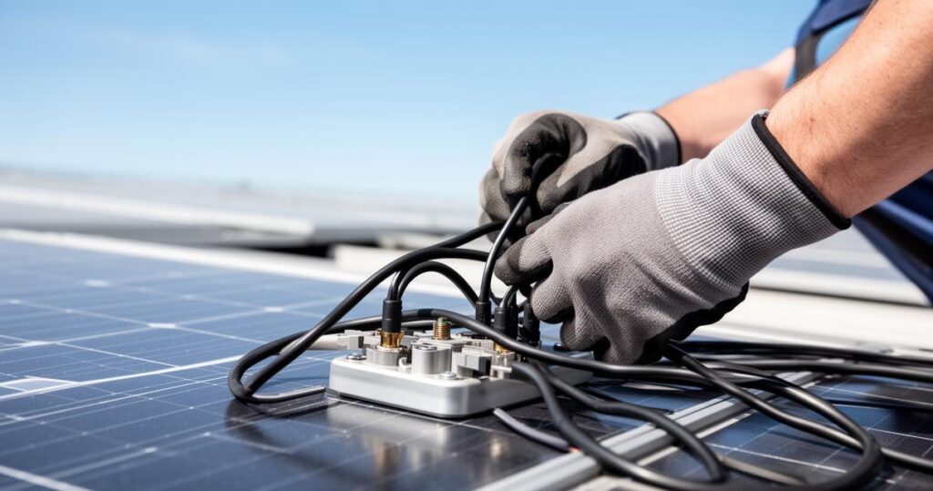Installation solaire : guide pour un branchement fiable étape par étape
